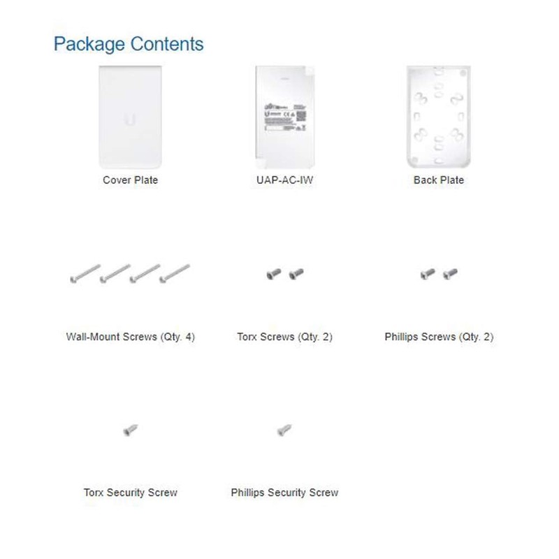 Ubiquiti Networks UAP-AC-IW-US Wireless Access Point
