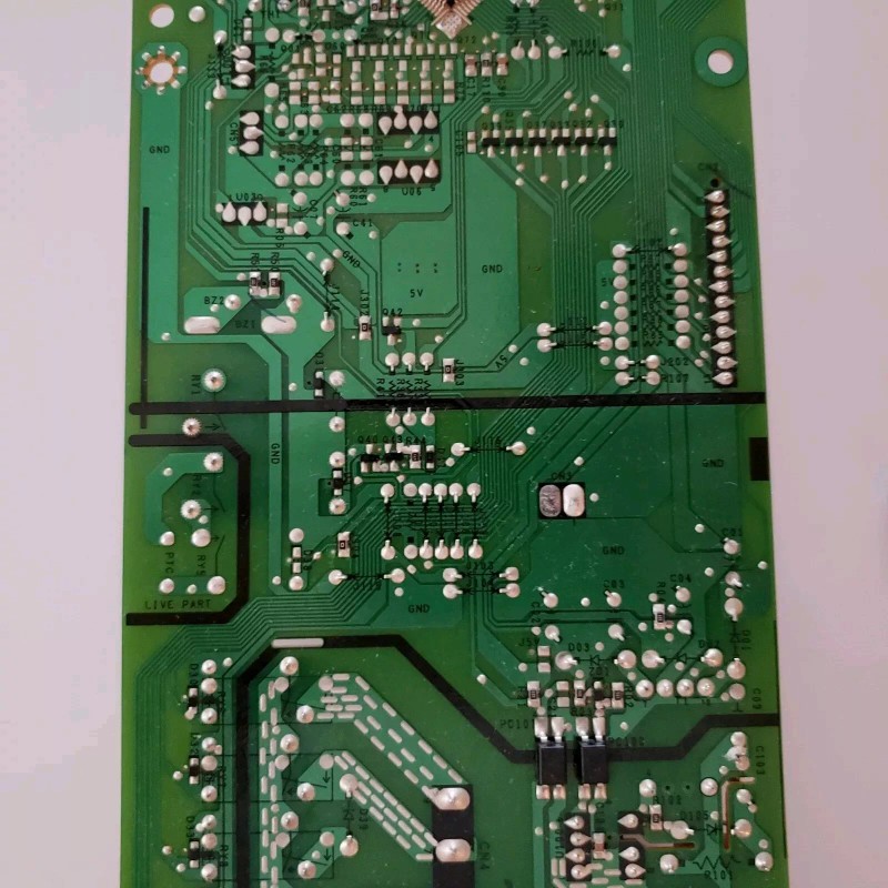 GE WB27X29801 New GE Microwave Control Board White LED Genuine