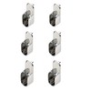 Hafele Oval Closet Rod Flange - w/Rear Facing Pins- 15