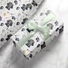 GIOLNIAY 2025 Graduation Wrapping Paper - Black & Gold Cap