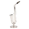 Miniature Saxophone with Stand and Case Mini Musical Instrument Miniature