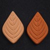 10Pcs Humidifier Sugar Saver Softener Leaf Clay Hydrostone Terracotta Humidifying