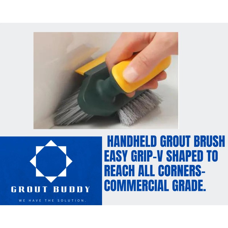 Grout buddy heavy duty Handheld Grout Cleaning brush