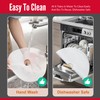 GUCUJI Round Silicone Dehydrator Sheets for NESCO FD-1010 FD-1018A FD-1040