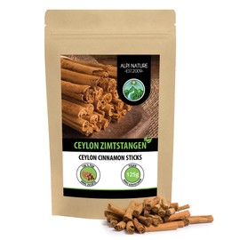 Ceylon Cinnamon Sticks (125 g), 100% Natural, Cinnamon Gently Dried, Naturally Without Additives, Vegan