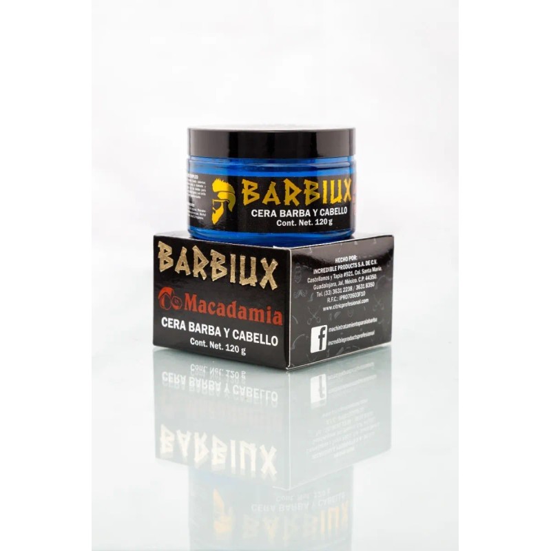 Cera Para Cabello Hombre Macadamia + Crecimiento Barba Anti