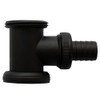 Siphon T-Piece Intermediate Piece | Matte Black | 1 1/4
