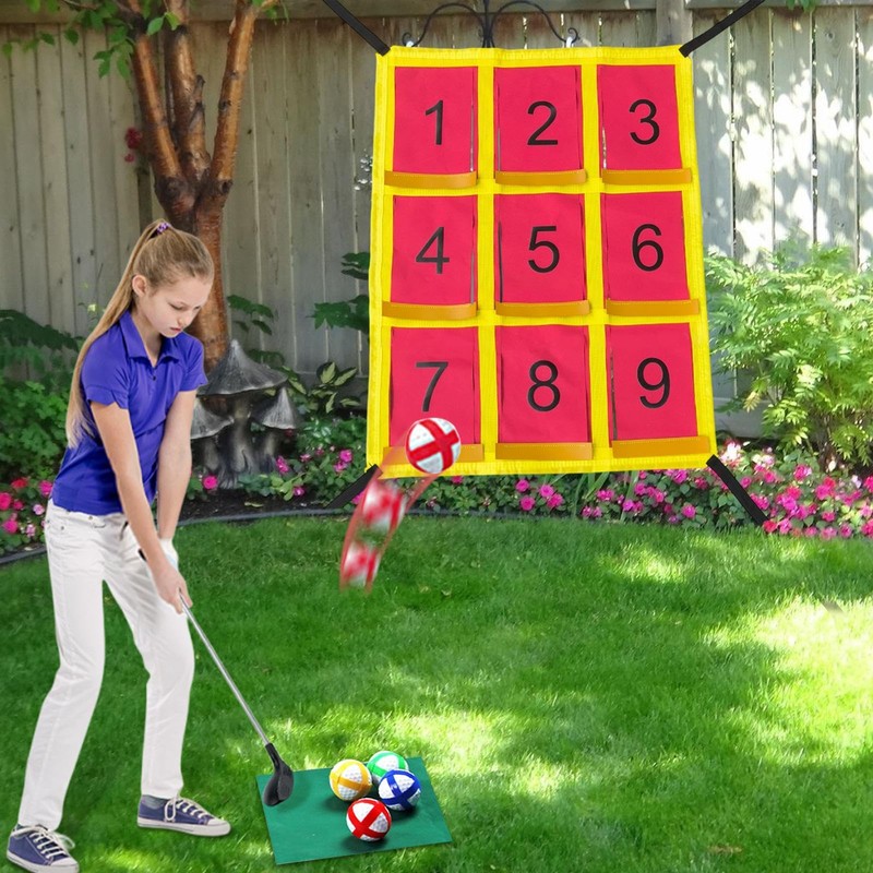 Baseball Pitching Strike Zone Net | Numbered Softball Pitching Target