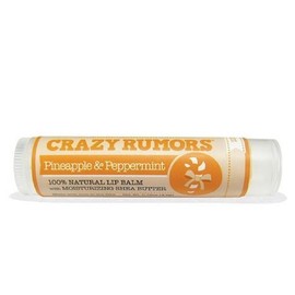 No Crazy Rumors - Pineapple Peppermint 100% Natural & Vegan, Organic Lip Balm