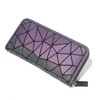 RANSUU Geometric Long Wallet and Purse - Fashion Luminous Grid