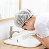 Funny Waterproof Shower Cap Shower Hair Net 1 - Vinyl Hair Cap - Blue 4ea