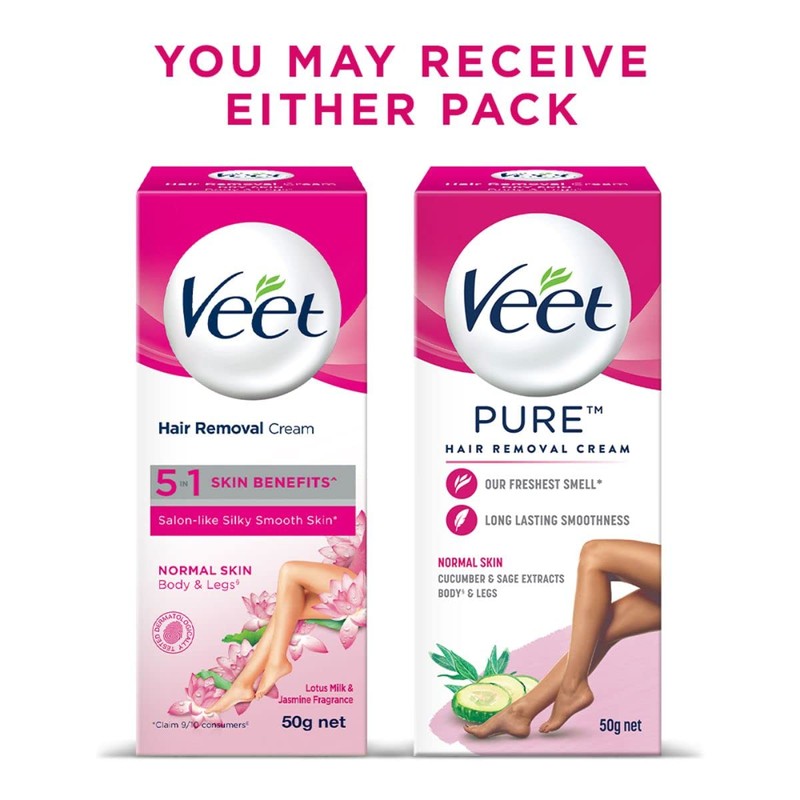 Veet Hair Removal Cream - 50 g (Normal Skin)