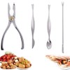 Set of 4 Stainless Steel Seafood Tool, Lobster Crab Cracker,