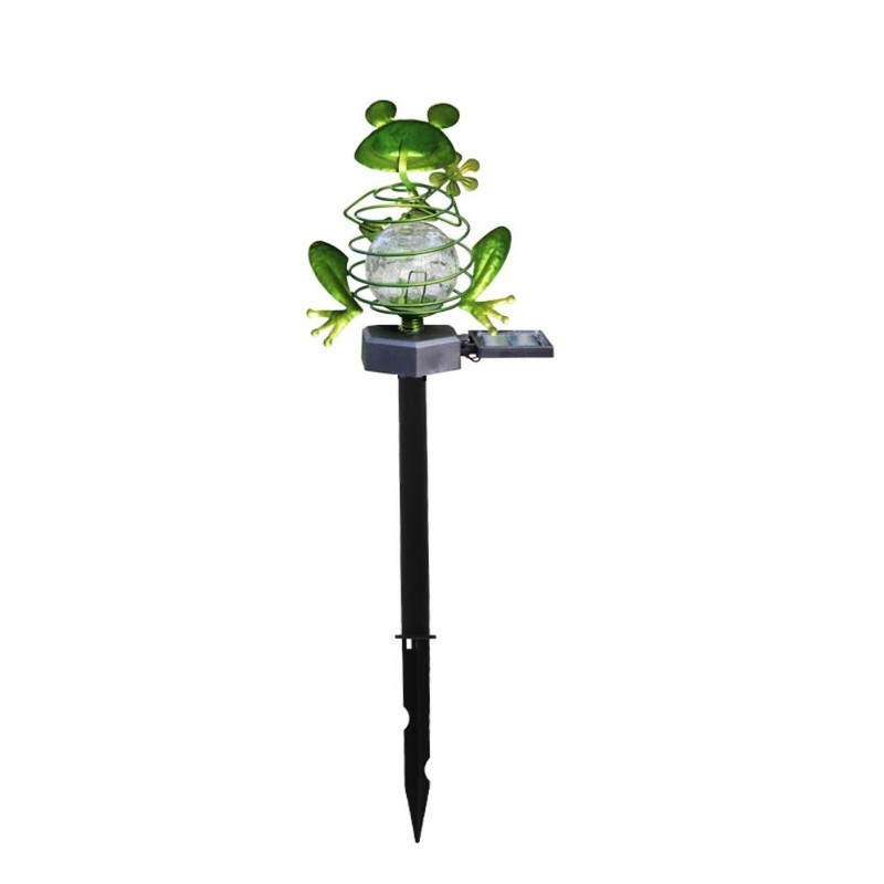 Solar Outdoor Lawn Lamp Frog Spring Garden Decoration Light Waterproof