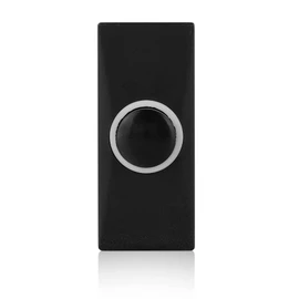 Byron DBW-22014 Bell Push - Wired - 2 Core - Black