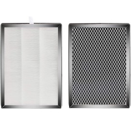 Fette Filter - Air Purifier Compatible with Medify MA-25 Filters H13 True HEPA 99.9% Particle Removal 3 in 1 Pre-Filter - Pack of 2
