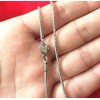 Glory Qin - Collar de cadena de serpiente de acero