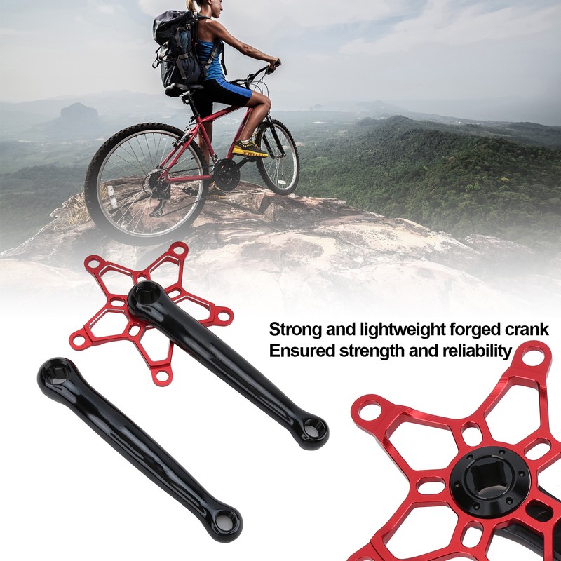 MEIJUN Mountain Bike Crankset 170 mm 130 BCD MTB Crankset