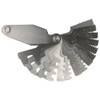 HOBBYIN 16pcs 29 Degree Acme Screw Pitch Gauge, Stainless Steel
