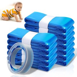 Pack of 13 Refill Cassettes for Odour Proof Nappy Pails - Sturdy, Leakproof Bags with 1 Refill Box, Compatible with Most Nappy Bin Systems