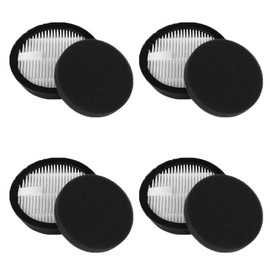 AceVac 11 HEPA Vacuum Replacement Filter Compatible with AFNOP Acevac11 Cordless Vacuum Cleaner (4 Pack Hepa Filters and 4 Pack Sponge Sets)