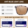 SODQW Reading Sunglasses For Women Men Full Lens Readers Anti