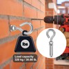 sourcing map Concrete Wall Hook M10x115mm, 304 Stainless Steel Expansion