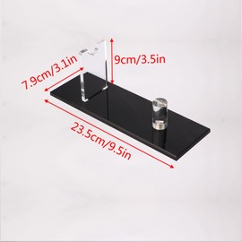 Knife rack pocket knife display stand acrylic pocket knife display single knife rack display stand for survival tactics outdoor knives home decoration display