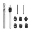 Gasea 10Pcs Double Sided Spot Weld Cutter Remover Drill Bit