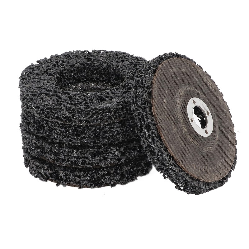 5Pcs Strip Discs Stripping Wheel Black 4 Inch for Stainless