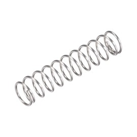 sourcing map Pack of 5 Compression Spring 304 Stainless Steel Compression Springs Spiral Spring Steel Spring 18 mm Outer Diameter 1.6 mm Wire Diameter 40 mm Compressed Length 80 mm Length 66.4N Load