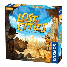 Thames & Kosmos - Juego de cartas Lost Cities (2 jugadores)