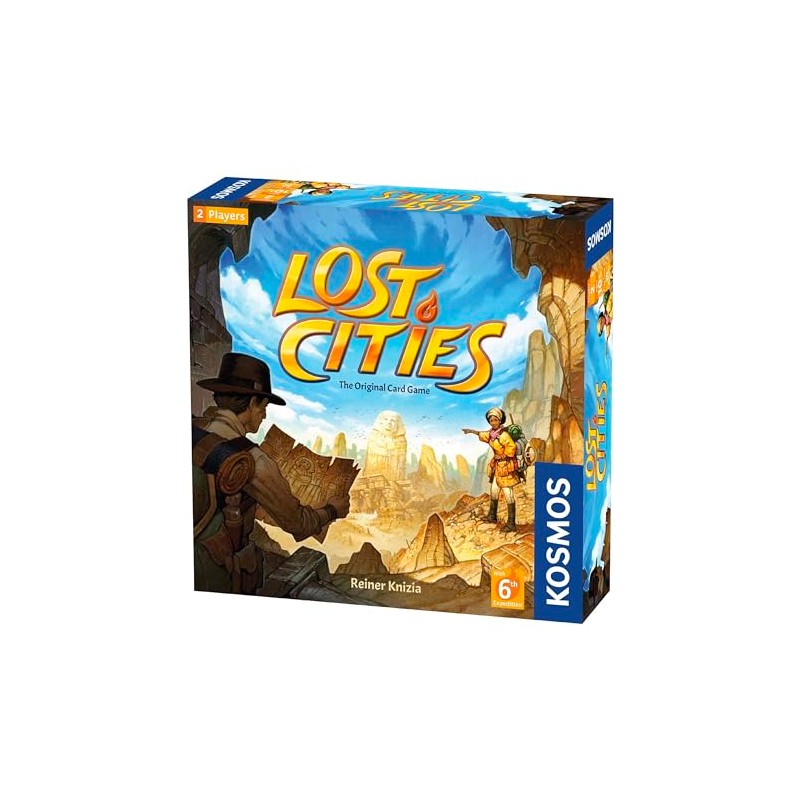 Thames & Kosmos - Juego de cartas Lost Cities (2
