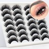 Losha False Eyelashes Full and Lightweight Faux Mink Lashes 14