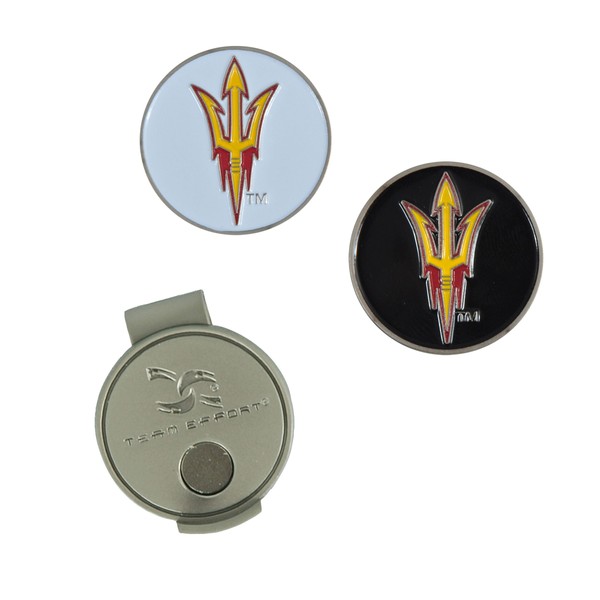 NCAA Arizona State Sun Devils Hat Clip and 2 Golf Ball Markers