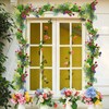1 Pcs 6 ft Spring/summer Wildflower Garland Artificial Greenery Flower