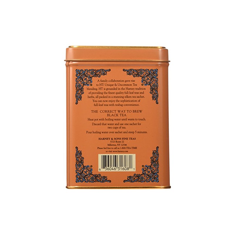 Harney & Sons Caffeinated Hot Cinnamon Sunset Black Tea with
