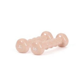 Hottracks I Wanna PVC Triangle Dumbbell 0.5kg Coral Pink (W98769F) / 아이워너 PVC 삼각 아령 0.5kg 코랄핑크(W98769F)