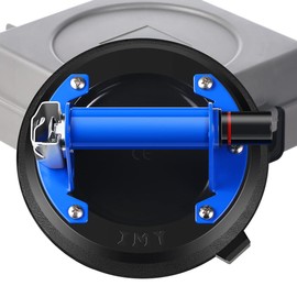 IMT 8" Metal Glass Suction Cup for Rough Surface, Vacuum Glass Lifter Sucker Lifter for Granite Lifting & Window Replacement, with Carrying Case