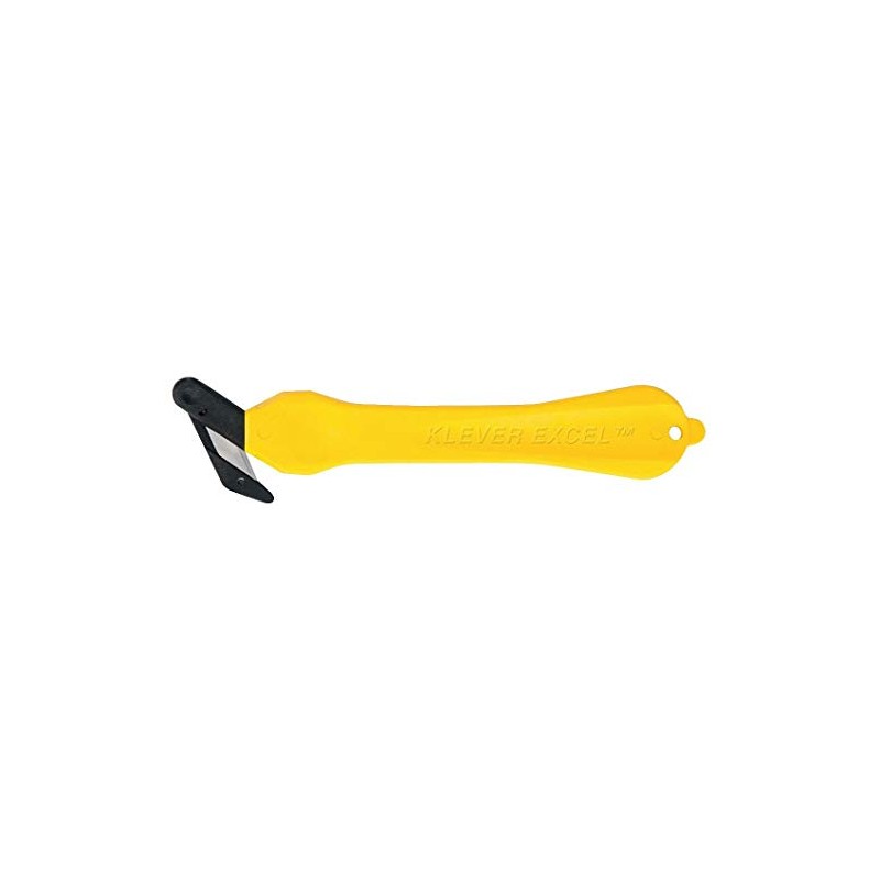 Klever Safety Cutter,Disposable,7in,Yellow,PK10 KCJ-4-30Y - 1 Each