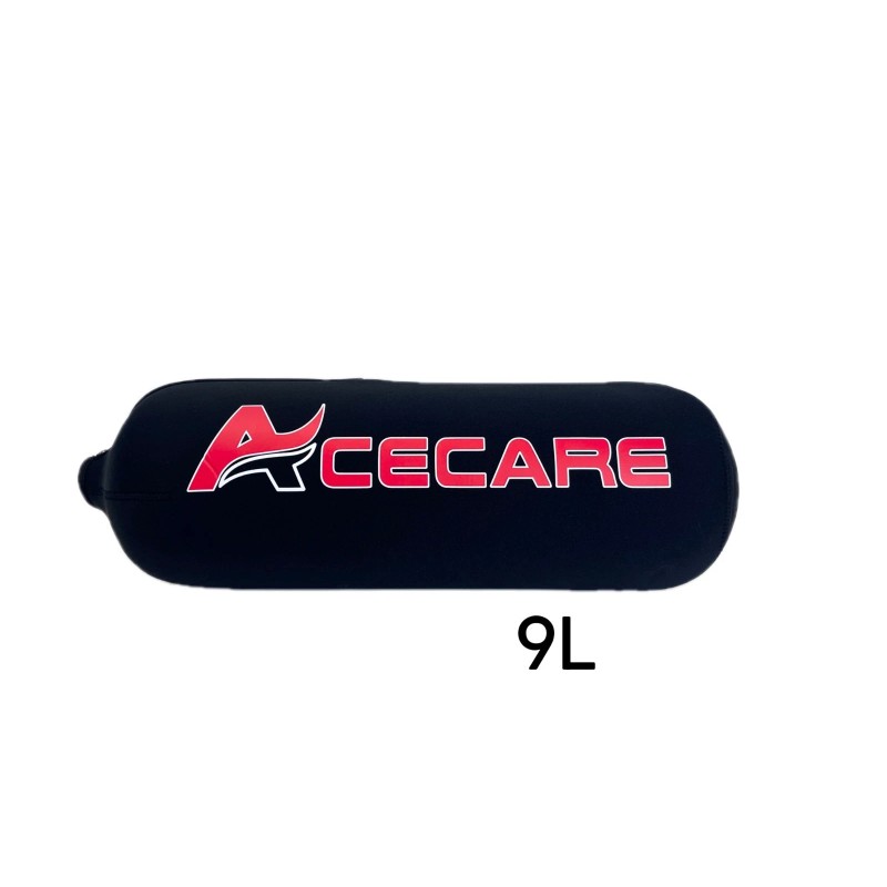 ACECARE 9L Black Scuba Diving Tank Protective Case Cover Waterproof