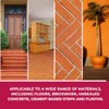 Tableau Red Tile Polish, Rejuvenate Red Tiles, Brickwork, Unsealed Concrete