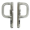 UAP Sliding Patio Door Handles with Comfortable Grip 219mm (Satin