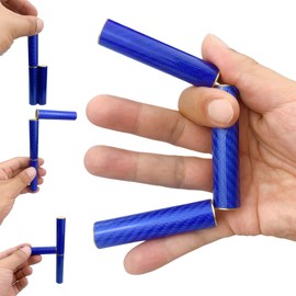 New Stress Relief Carbon Fiber Spinning Pen Skill Toy,Men's EDC Hand Fidget Sticks,Magnetic Rods Stress Relief Toys,Magnetic Pen Fidget Toys,OfficeToys Gifts for Boyfriend or Father (I-B)
