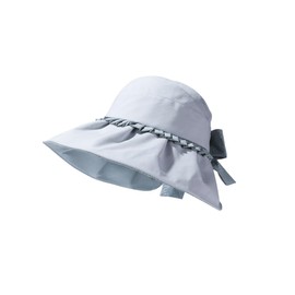 a&s Hat, Women's Hat, Suntan Hat, Wide Brim, Deep Type, Removable, Chin Strap, Sweat Absorbent, Excellent Moisture Wicking, Small Face Peach Product, Size Adjustable, Breathable, Easy to Carry, Plain