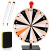 NQEUEPN 12 Inch Spinning Prize Wheel, 24 Slots Tabletop Prize