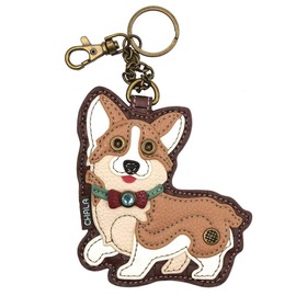 Chala Handbags Corgi Key Fob Corgi lovers Chala Keychain