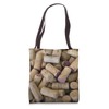 Wine Bottle Corks Tote Bag