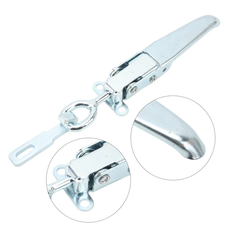 Trailer Spring Hasp Heavy Duty Galvanized Iron Door Handle Buckle