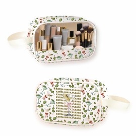 Filthy Martini Gift Dirty Martini Clear Makeup Bag Dirty Martini Lover Gift Martini Merch Cocktail Lover Gift (Dirty C-Makeup)